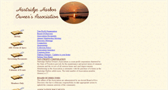 Desktop Screenshot of hartridgeharbor.com